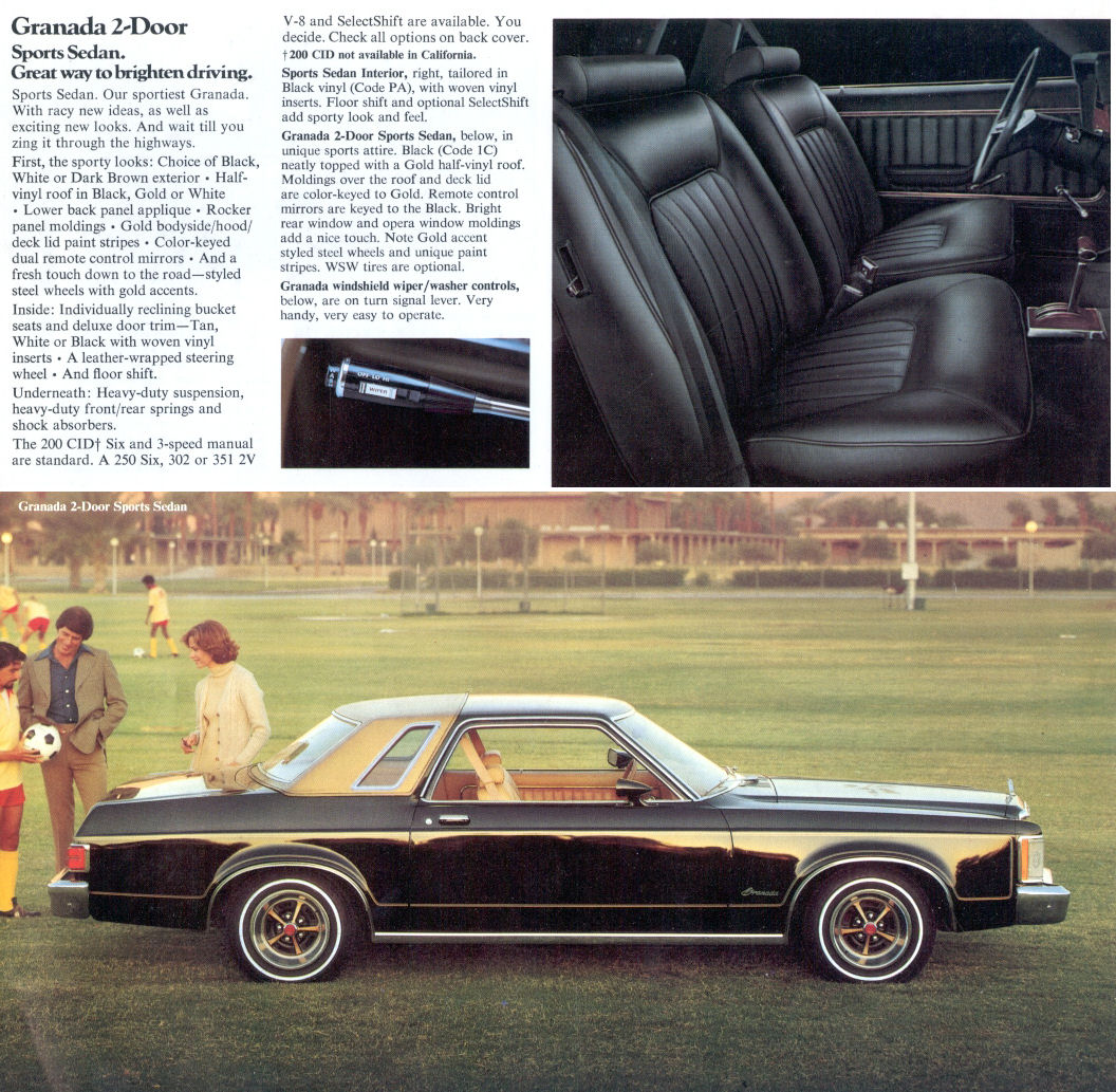 1976 Ford Granada Brochure Page 4